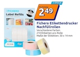 Etikettendrucker Nachfüllrollen von Fichero im aktuellen Action Prospekt für 2,49 €
