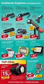 Solarlampe im Sonderpreis Baumarkt Prospekt in Göttingen Aktueller Sonderpreis Baumarkt Prospekt mit Solarlampe, "… da, wo Späne und Preise fallen!", Seite 8
