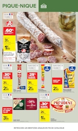 Offre Saucisse dans le catalogue Carrefour du moment à la page 7