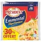 Emmental Râpé Fondant - PRESIDENT en promo à 3,70 € chez Supermarchés Match Emmental Râpé Fondant - PRESIDENT dans le catalogue Supermarchés Match
