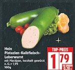 Pistazien-Kalbfleisch-Leberwurst von Hein im aktuellen EDEKA Prospekt