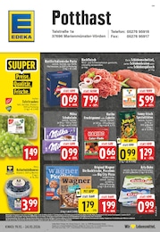 EDEKA Prospekt "Aktuelle Angebote", 28 Seiten, 19.10.2026 - 19.10.2026 Aktueller EDEKA Prospekt, "Aktuelle Angebote", mit Angeboten der Woche, gültig von 19.10.2026 bis 19.10.2026
