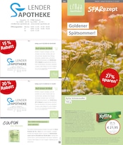 Aktueller LINDA Premiumapotheke Apotheken Prospekt in Achern und Umgebung, "Aktuelle Angebote" mit 3 Seiten, 01.09.2025 - 30.09.2025