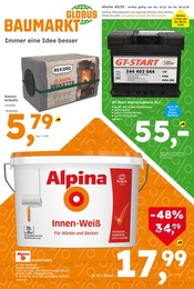 Globus-Baumarkt Prospekt für Künzing mit 16 Seiten Globus-Baumarkt Prospekt für Künzing: "Immer eine Idee besser", 16 Seiten, 30.11.2025 - 06.12.2025