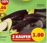 Aubergine bei Penny im Burgbrohl Prospekt für 1,00 €