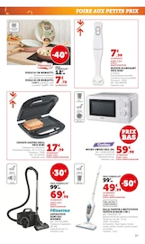 Aspirateur Angebote im Prospekt "50 ANS MAGASINS U" von Hyper U Aspirateur Angebote im Prospekt "50 ANS MAGASINS U" von Hyper U auf Seite 37