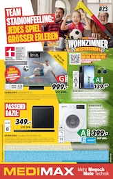 MEDIMAX Prospekt für Geldern mit 8 Seiten MEDIMAX Prospekt für Geldern: "TEAM STADIONFEELING: JEDES SPIEL GRÖSSER ERLEBEN!", 8 Seiten, 29.05.2026 - 05.06.2026