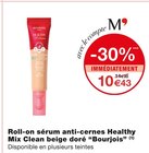 Roll-on sérum anti-cernes Healthy Mix Clean beige doré - Bourjois dans le catalogue Monoprix