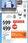 Pack PC Portable 15-FC0082NF - HP - E.Leclerc à Bordeaux Pack PC Portable 15-FC0082NF - HP en promo chez E.Leclerc Bordeaux à 499,00 €