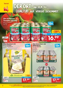 Sauerkraut im Netto Marken-Discount Prospekt "netto-online.de - Exklusive Angebote" mit 37 Seiten (Regensburg)