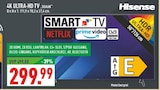 4K Ultra-HD TV 50A6N im Angebot bei Marktkauf in Geseke 4K Ultra-HD TV 50A6N Angebote von Hisense bei Marktkauf Geseke für 299,99 €