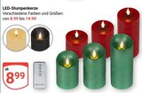 Aktuelle Kerzen Angebote bei GLOBUS in Mannheim Aktuelles LED-Stumpenkerze Angebot bei GLOBUS in Mannheim ab 8,99 €