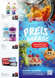 Konsum Waschmittel im Prospekt 