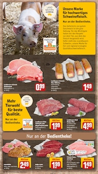 Rindfleisch im REWE Prospekt "Dein Markt" mit 32 Seiten (Mannheim)