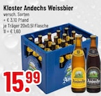 Weissbier von Kloster Andechs im aktuellen Trinkgut Prospekt für 15,99 €