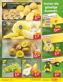Kartoffeln im Netto Marken-Discount Prospekt "Aktuelle Angebote" mit 50 Seiten (Bremerhaven)