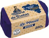 Beurre Moulé Doux - NATURE DE BRETON en promo chez Intermarché Hyper Antibes à 1,16 €