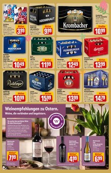 Krombacher im REWE Prospekt "Dein Markt" mit 30 Seiten (Wismar)