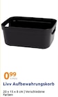 Aufbewahrungskorb Angebote von Livv bei Action Potsdam für 0,99 €