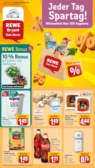 REWE Prospekt Dein Markt mit 18 Seiten