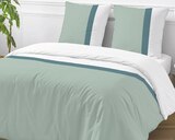 Parure housse de couette + 2 taies d'oreiller percale - DOMÉDIA en promo chez Intermarché Super Parure housse de couette + 2 taies d'oreiller percale - DOMÉDIA dans le catalogue Intermarché Super