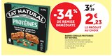 Barres céréales protéinées - EAT NATURAL en promo chez U Express Barres céréales protéinées - EAT NATURAL dans le catalogue U Express