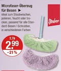 Microfaser-Überzug für Besen Angebote von Steuber bei V-Markt Regensburg für 2,99 €