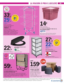 Promotion Abattant Wc dans le prospectus E.Leclerc, valable du 10/03/2026 au 21/03/2026 Promo Abattant Wc dans le catalogue E.Leclerc du moment à la page 39