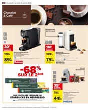 Nespresso Angebote im Prospekt "NOUVELLE ANNÉE MEILLEURE PROMO" von Carrefour auf Seite 46