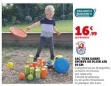 Sac tube garni sports de plein air 55 cm en promo à 16,99 € chez Hyper U Sac tube garni sports de plein air 55 cm dans le catalogue Hyper U