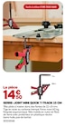 Serre-joint mini Quick T-Track 15 cm - Gedimat à Clermont-Ferrand Serre-joint mini Quick T-Track 15 cm en promo chez Gedimat Clermont-Ferrand à 14,50 €
