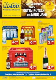 Netto Marken-Discount Prospekt für Drebkau: "DER ORT, AN DEM DU IMMER AUSGEZEICHNETE PREISE FINDEST.", 6 Seiten, 30.12.2024 - 04.01.2025