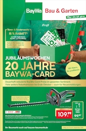 BayWa Bau- und Gartenmärkte Prospekt für Waging: "Hier bin ich gern", 20 Seiten, 09.09.2024 - 14.09.2024