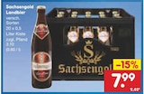 Landbier Angebote von Sachsengold bei Netto Marken-Discount Blankenburg für 7,99 €