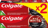 Max white au charbon actif - COLGATE en promo chez Lidl Max white au charbon actif - COLGATE dans le catalogue Lidl