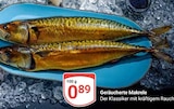 Geräucherte Makrele im aktuellen GLOBUS Prospekt