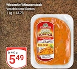 Minutensteak im Angebot bei GLOBUS in Saarbrücken Minutensteak Angebote von Wiesenhof bei GLOBUS Saarbrücken für 5,49 €