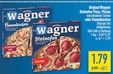 Steinofen Pizza, Pizzies verschiedene Sorten oder Flammkuchen Angebote von Original Wagner bei diska Freital für 1,79 €