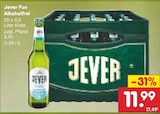 Aktuelles Jever Fun Alkoholfrei Angebot bei Netto Marken-Discount in Schorndorf ab 11,99 €