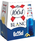 Auchan Supermarché Mouans-Sartoux - Promo BIÈRE BLANC 1664 Promo BIÈRE BLANC 1664 à 3,94 € dans le catalogue Auchan Supermarché à Mouans-Sartoux
