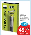 OneBlade Face&Body von Philips für 45,99 € bei budni im Angebot OneBlade Face&Body von Philips im aktuellen budni Prospekt