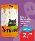 Küchenrolle Halloween-Design von Renova für 2,29 € bei budni im Angebot Küchenrolle Halloween-Design von Renova im aktuellen budni Prospekt