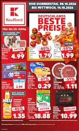 Kaufland Supermarkt Prospekt der aktuellen Woche mit 70 Seiten, gültig von 08.10.2026 bis 14.10.2026, in Leinfelden-Echterdingen und Umgebung Aktueller Kaufland Supermarkt Prospekt in Leinfelden-Echterdingen und Umgebung, "Hier bin ich richtig" mit 70 Seiten, 08.10.2026 - 14.10.2026
