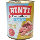 Aktuelles RINTI Kennerfleisch Junior Pute 800 g Angebot bei Zookauf in Hannover ab 2,19 €