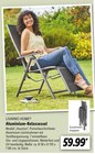 Lidl Dortmund - Aluminium-Relaxsessel Angebot im Prospekt Aluminium-Relaxsessel bei Lidl im Dortmund Prospekt für 59,99 €