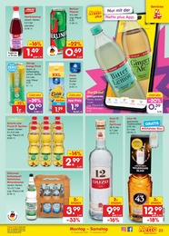 Schnaps Angebot & Preis im aktuellen Netto Marken-Discount Prospekt Schnaps Angebot im aktuellen Netto Marken-Discount Prospekt auf Seite 33