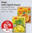 Guten-Appetit-Suppen von Maggi im aktuellen V-Markt Prospekt