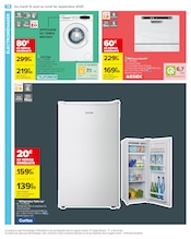 Lave-Linge Angebote im Prospekt "LA RENTRÉE À PETIT PRIX" von Carrefour Lave-Linge Angebote im Prospekt "LA RENTRÉE À PETIT PRIX" von Carrefour auf Seite 80