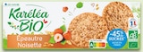 Promo Sablés bio réduits en sucre épeautre noisette à 0,73 € dans le catalogue Intermarché Super à Castelnau-d'Estrétefonds