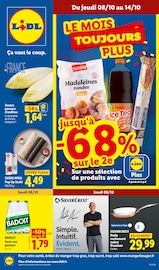 Prospectus Supermarchés Lidl en cours à Guiclan et alentours, "LE MOIS TOUJOURS PLUS", 61 pages, 08/10/2026 - 14/10/2026 Catalogue Supermarchés Lidl en cours à Guiclan et alentours, "LE MOIS TOUJOURS PLUS", 61 pages, 08/10/2026 - 14/10/2026